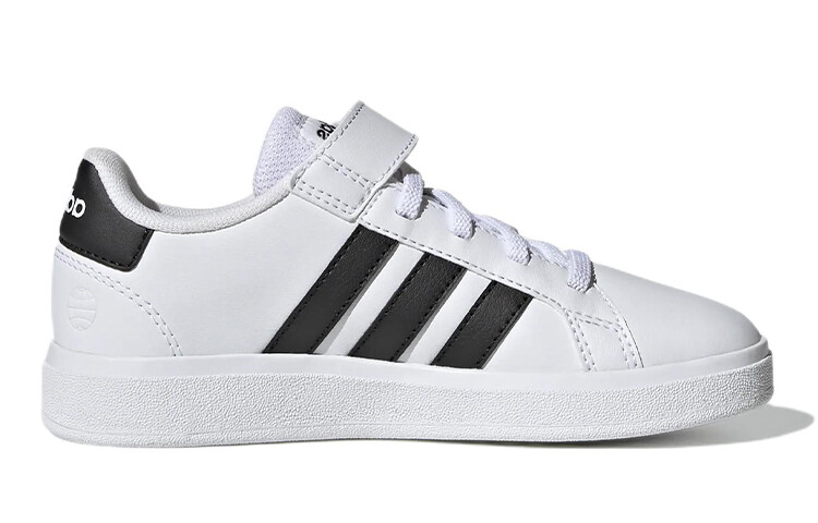 Кроссовки Adidas Grand Court Cloud White Core Black GS — фото 2