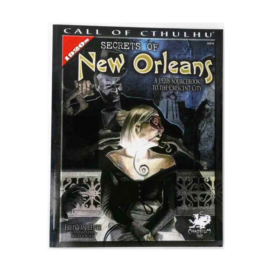 

Secrets of New Orleans (POD), Call of Cthulhu - Rule, Source & Supplement Books (Chaosium 5.6-6th Editions), мягкая обложка