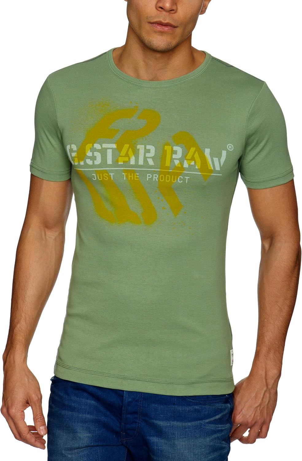 

Футболка Giestarlo Art Andy G-Star Raw, зеленый