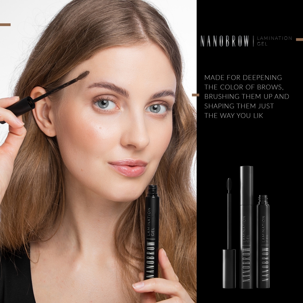 Ламинирующий гель для бровей Nanobrow, atspalvis transparent 7 мл — фото 4