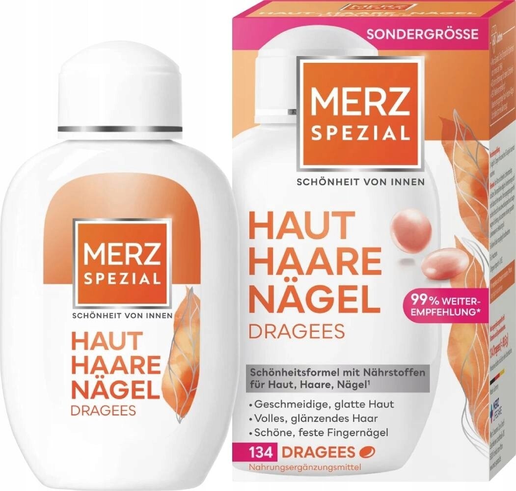 

Merz Spezial Комплексная подготовка волос, кожи, ногтей, 134 шт Merz Pharmaceuticals
