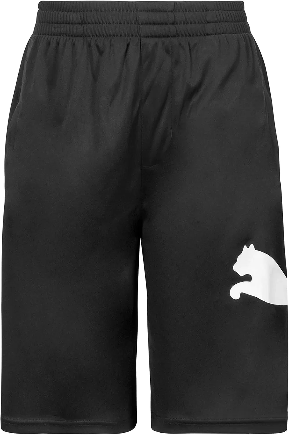 Шорты спортивные для мальчиков PUMA Athletic Shorts, Puma Black/White