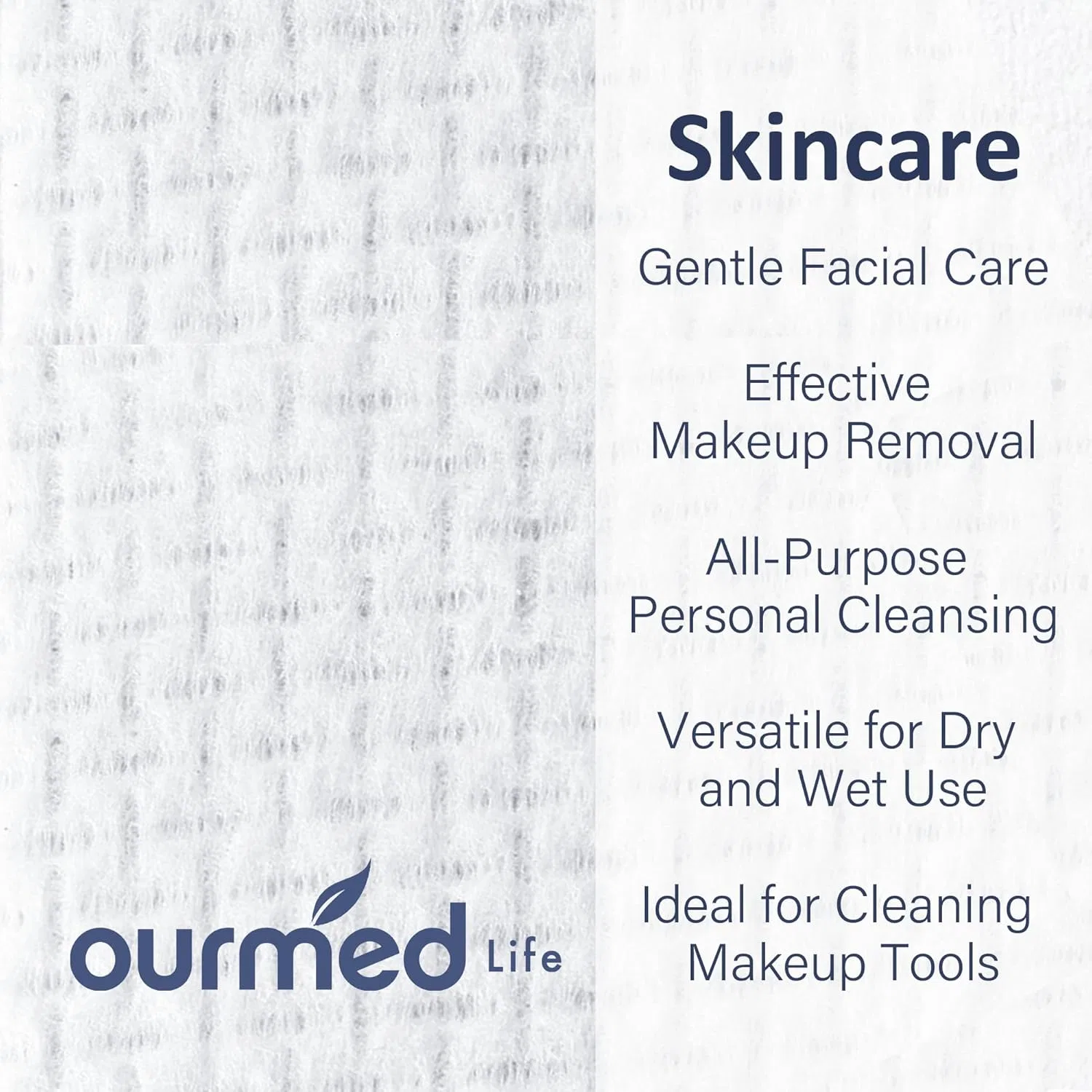 Биоразлагаемые салфетки для умывания Ourmed Life, 300 шт. Ourmed Life — фото 2