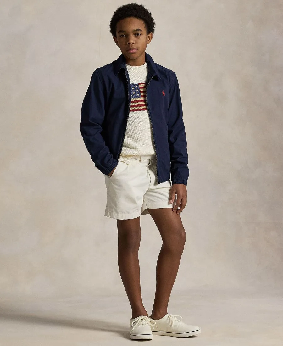 Куртка Bayport из хлопкового поплина, размер для мальчиков 8-20 лет Polo Ralph Lauren, newport темно-синий — фото 3