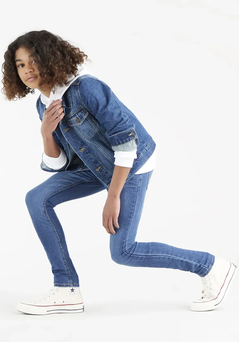 

Джинсы скинни Levi's Kids "SKINNY TAPER JEANS", для МАЛЬЧИКОВ, синий