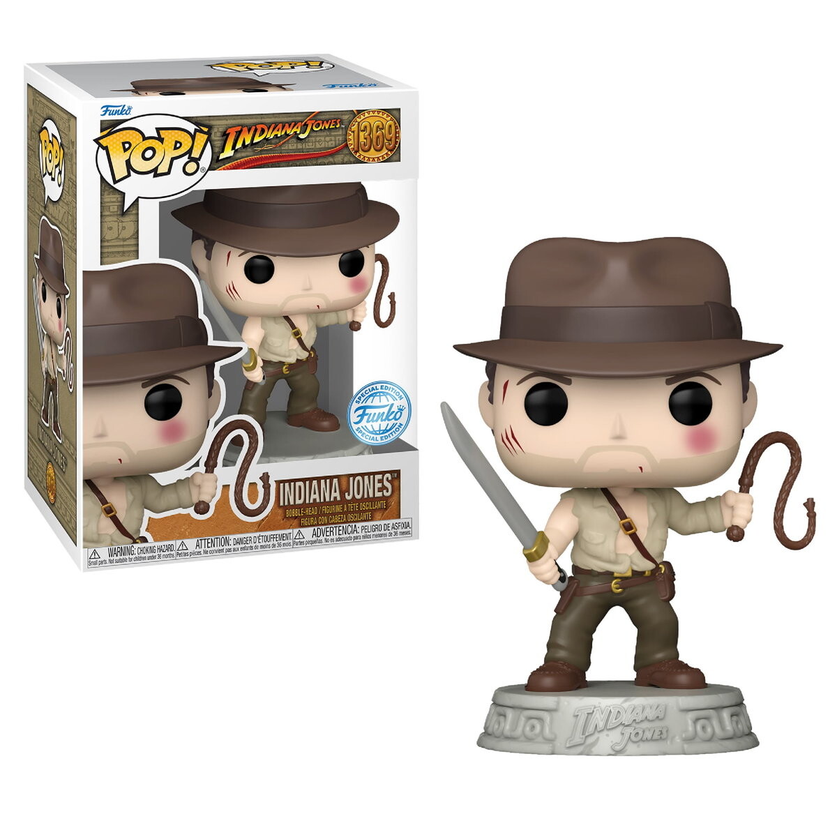 

Funko POP! - Индиана Джонс в действии № 1369