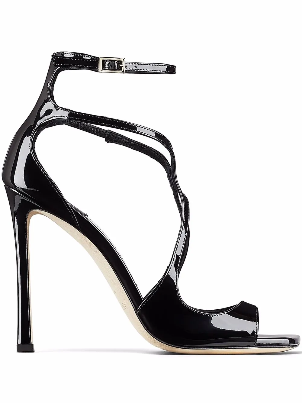 Босоножки Azia 110 JIMMY CHOO, черный
