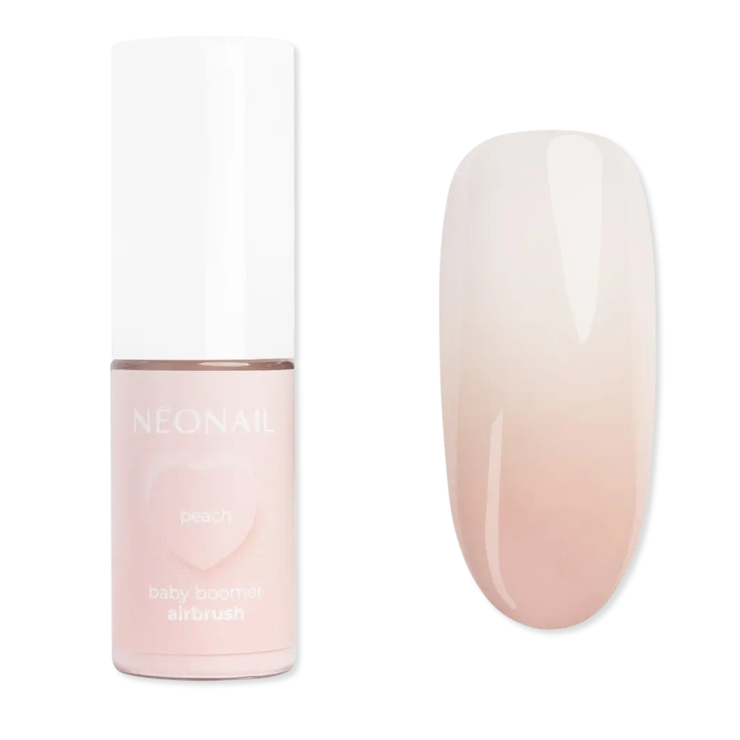 

Лак для ногтей baby bloomer airbrush Neonail, peach, вес 5 гр.