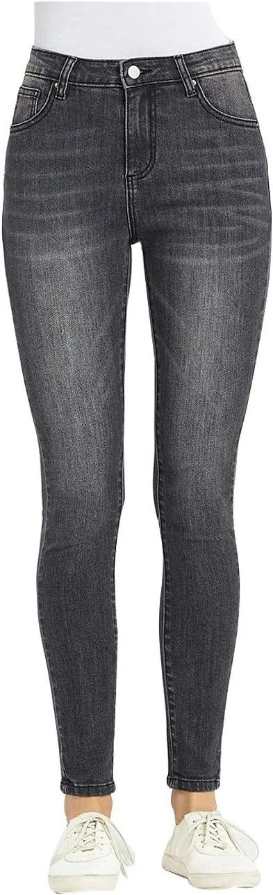 

ZENTHACE женские джинсы скинни Mid Rise Stretch Comfort