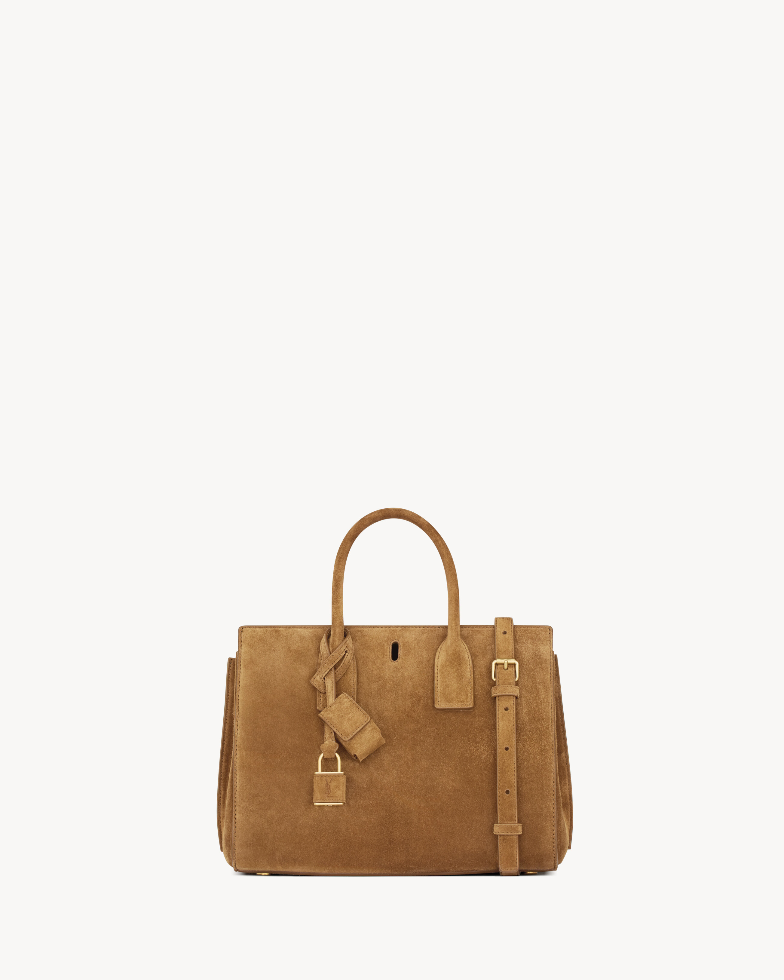 Культовая сумка SAC DE JOUR в совершенно новом исполнении Saint Laurent, оранжевый — фото 2