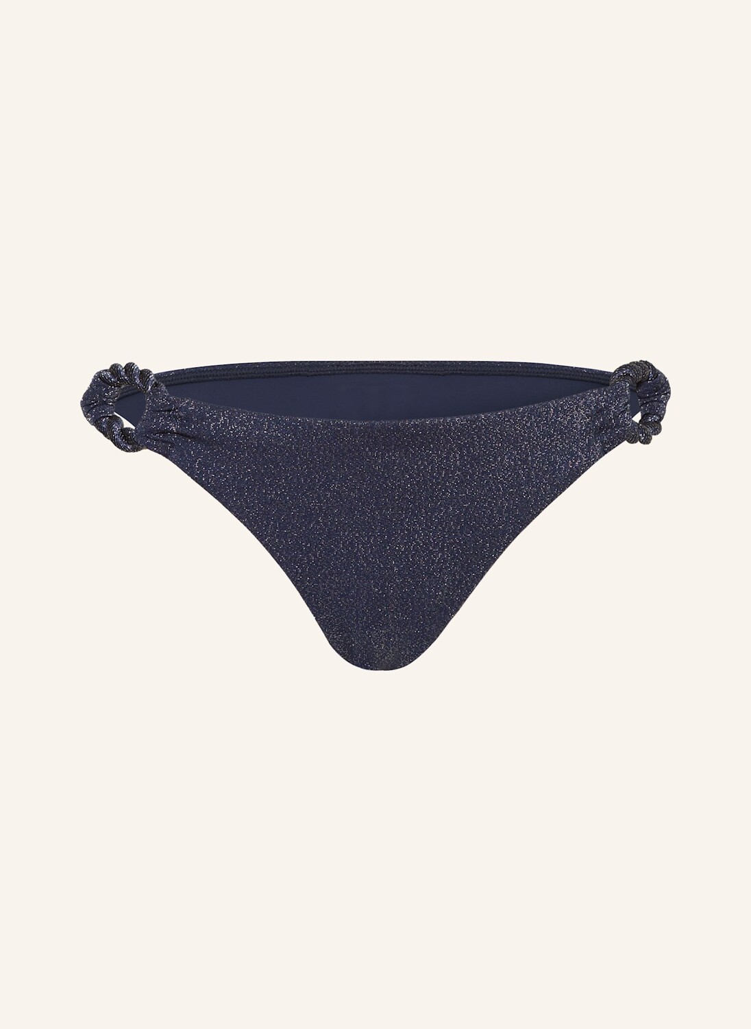 

Базовые плавки бикини poolside с блестящей пряжей SEAFOLLY, темно-синий