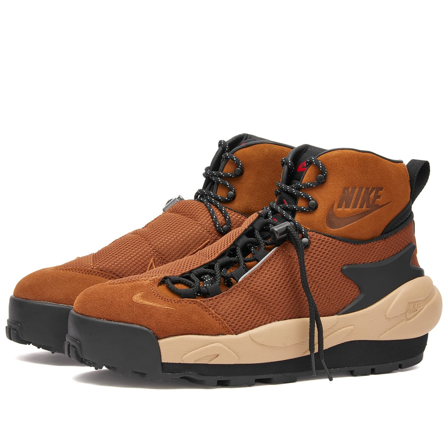 

Кроссовки Nike X Sacai Magmascape Sp, цвет British Tan & Black, Коричневый, Кроссовки Nike X Sacai Magmascape Sp, цвет British Tan & Black