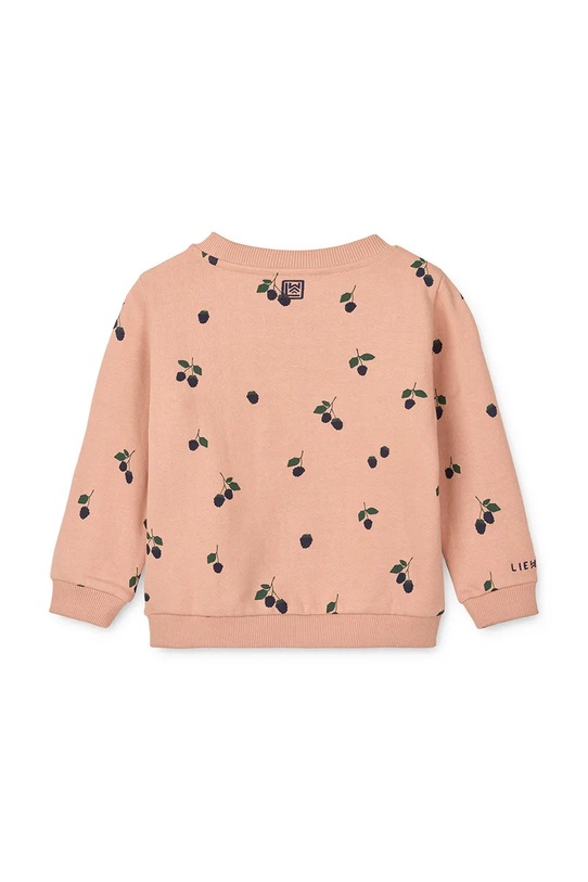 Детская хлопковая толстовка Thora Printed Sweatshirt Liewood, оранжевый — фото 3