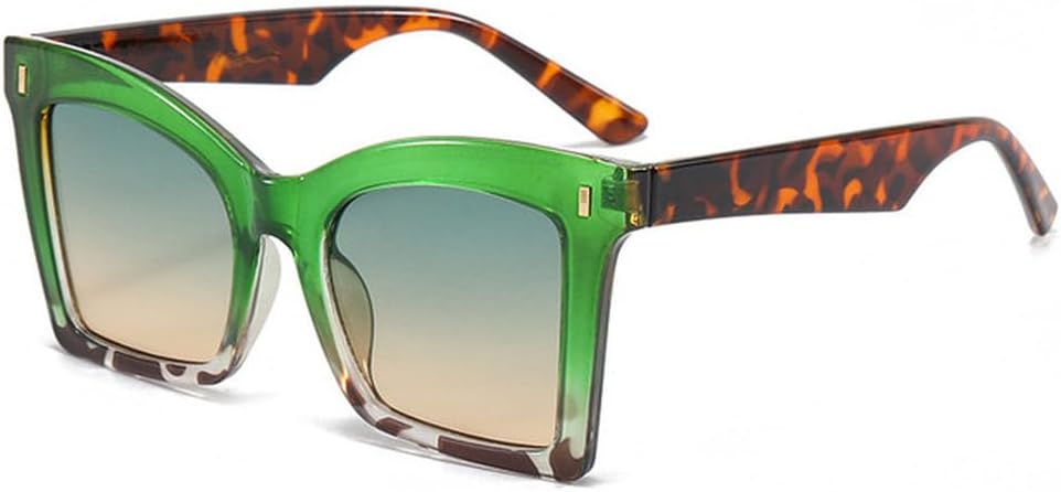 

Популярные женские солнцезащитные очки, мужские винтажные очки с заклепками, панк-стиль, женские солнцезащитные очки с защитой от УФ-излучения UV400, модные мужские солнцезащитные очки TVTBBVV, Green