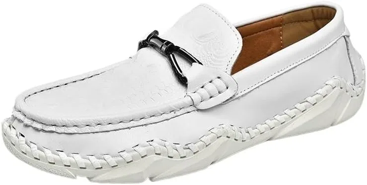Лоферы кожаные Vintage Men's, белый UOPYNE