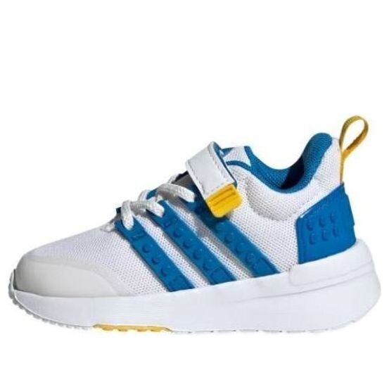 

Кроссовки x lego racer tr21 эластичные шнурки и ремешок сверху кроссовки Adidas, белый