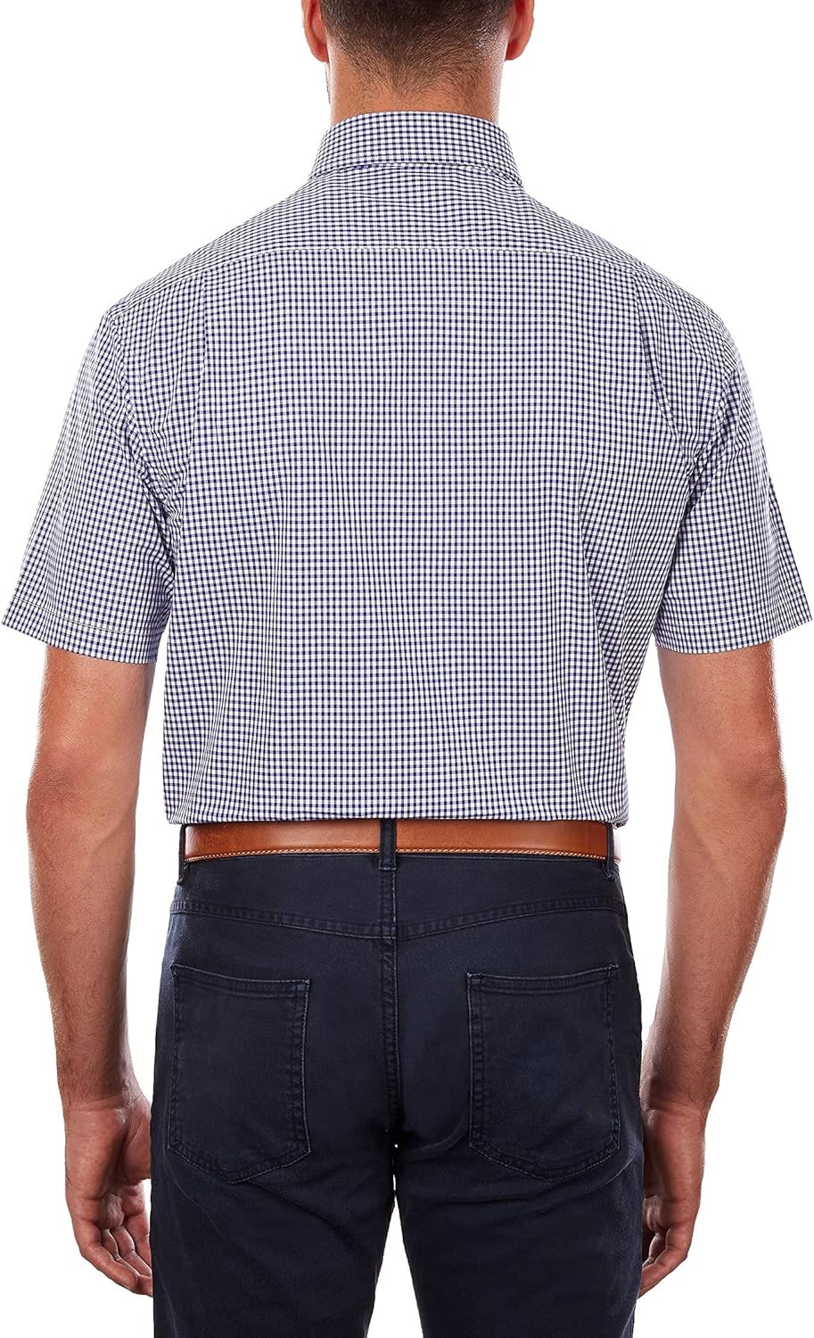 Рубашка Tommy Hilfiger с коротким рукавом и застежкой на пуговицы, Riviera Blue — фото 2