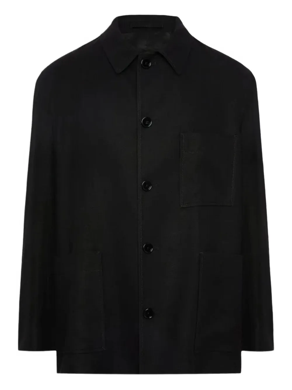 

Рубашка-куртка с длинными рукавами Lardini, черный