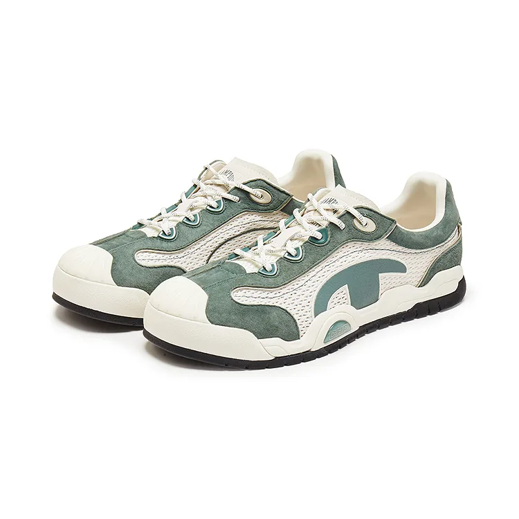 Champion Кроссовки Low Top Skateboard Men's Milk White/Dark Moss Green — фото 4