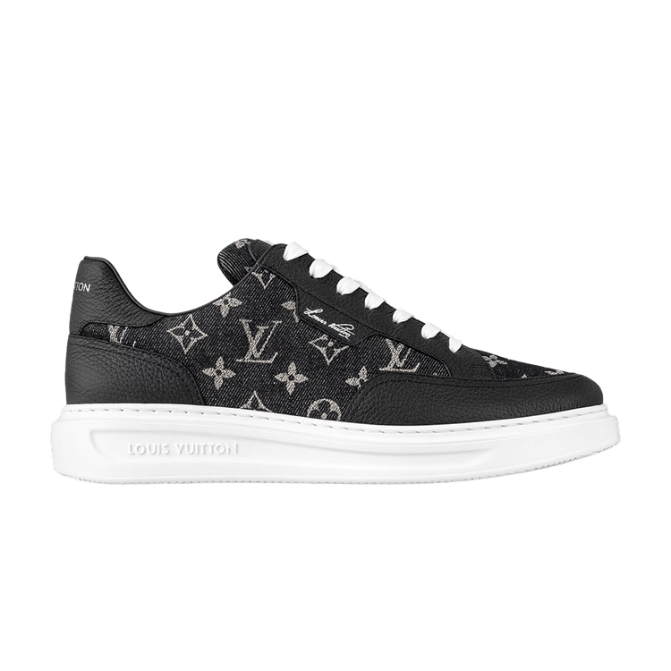 

Кроссовки Louis Vuitton Beverly Hills Sneaker 'Black Monogram Denim', черный