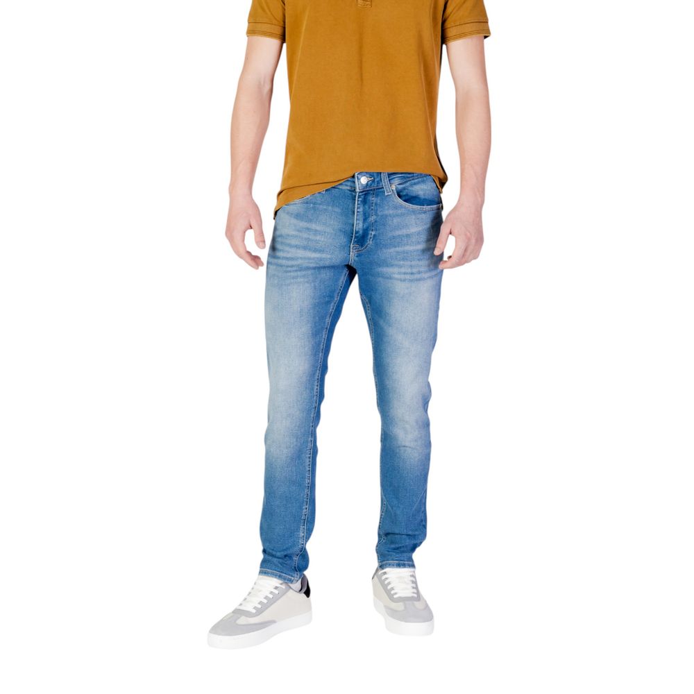 

Синие хлопковые джинсы и брюки Rigenerato Tommy Jeans