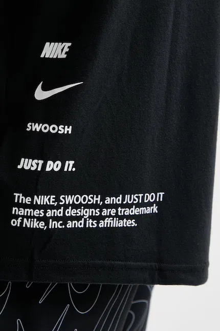 Футболка для плавания DRI-FIT Nike, черный — фото 4