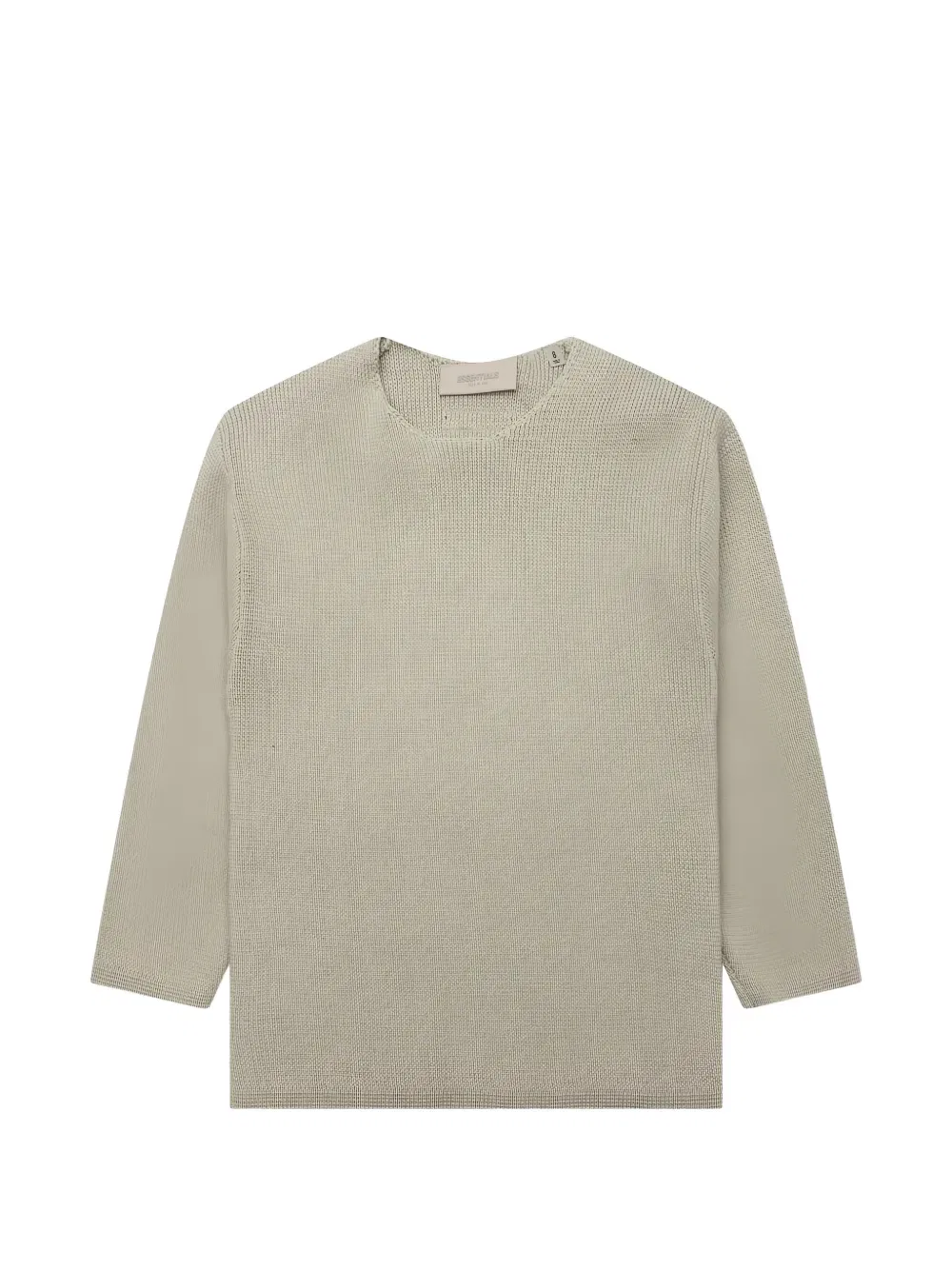 Свитер с нашивкой-логотипом Fear Of God Essentials Kids, нейтральный