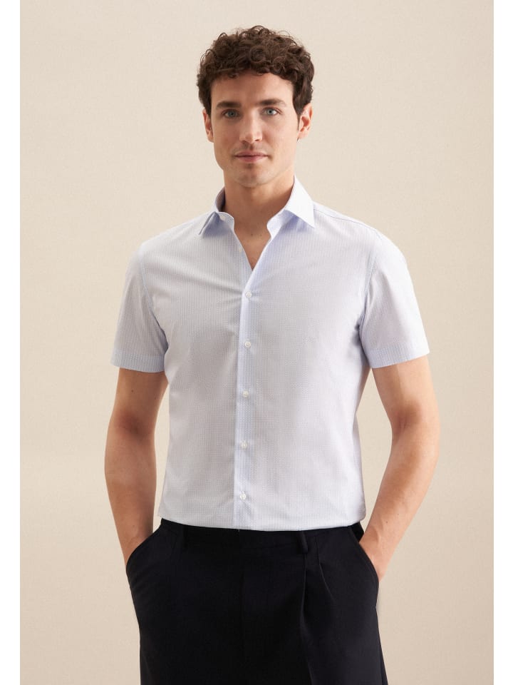 

Рубашка Seidensticker, светло-синий