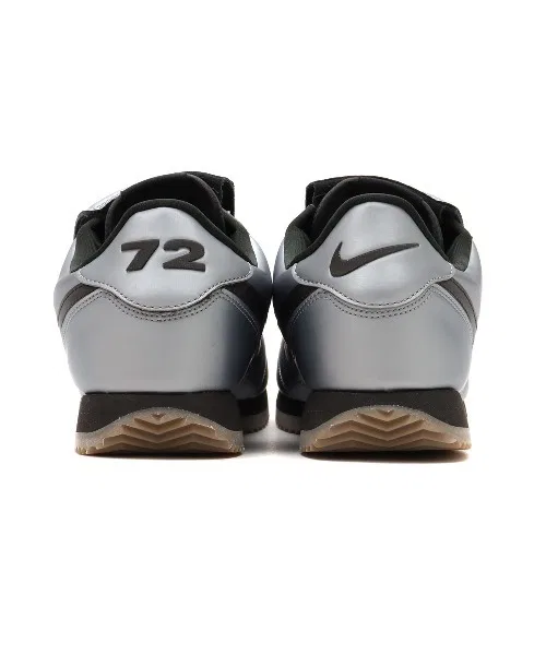 Унисекс кроссовки Cortez SE NIKE с отстёгивающимся язычком серые — фото 3