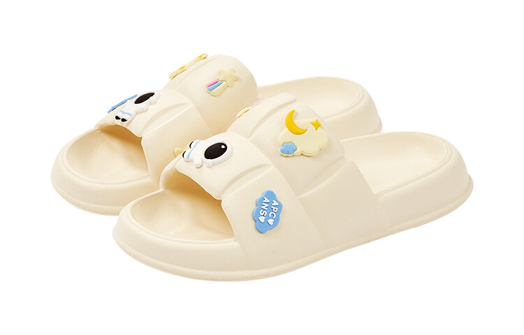 

Oak Lemon Pie Xiang Ning Pai Household Slippers, Черный