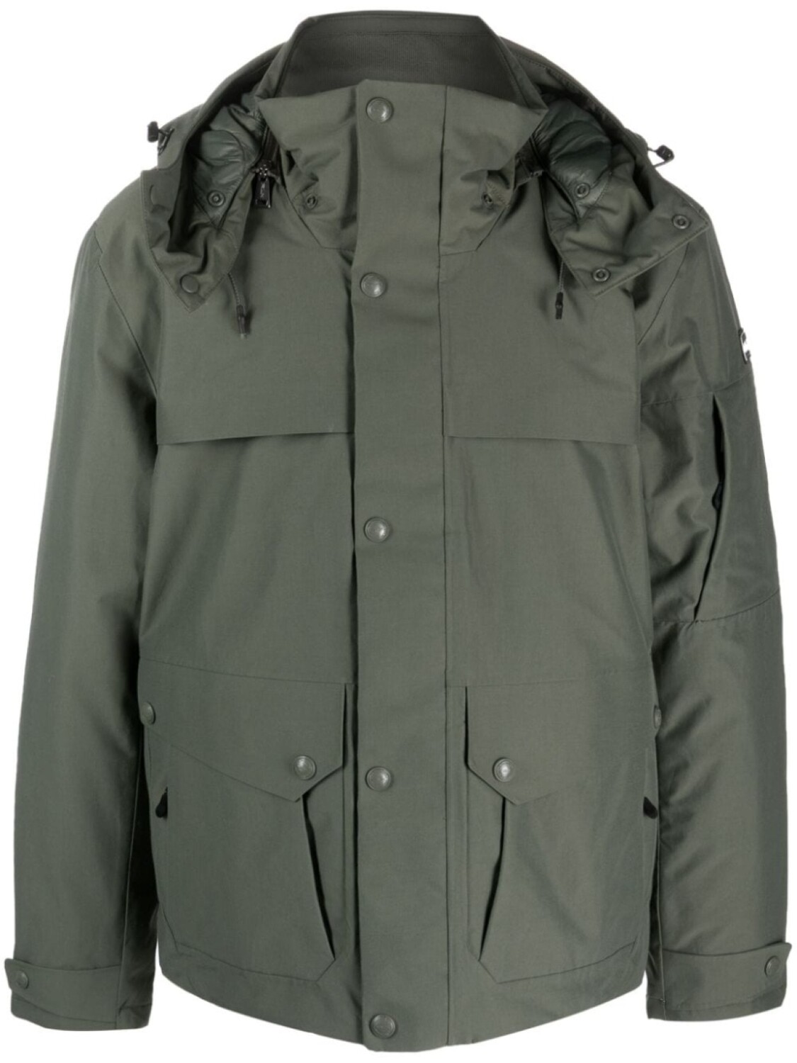

RLX Ralph Lauren куртка Rhodes с капюшоном и нашивкой-логотипом, зеленый