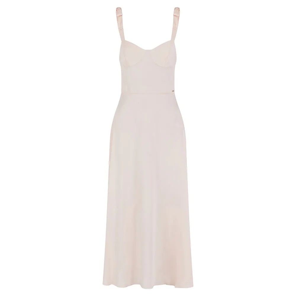 

Платье Armani Exchange XW000441_AF12742 sleeveless midi, бежевый