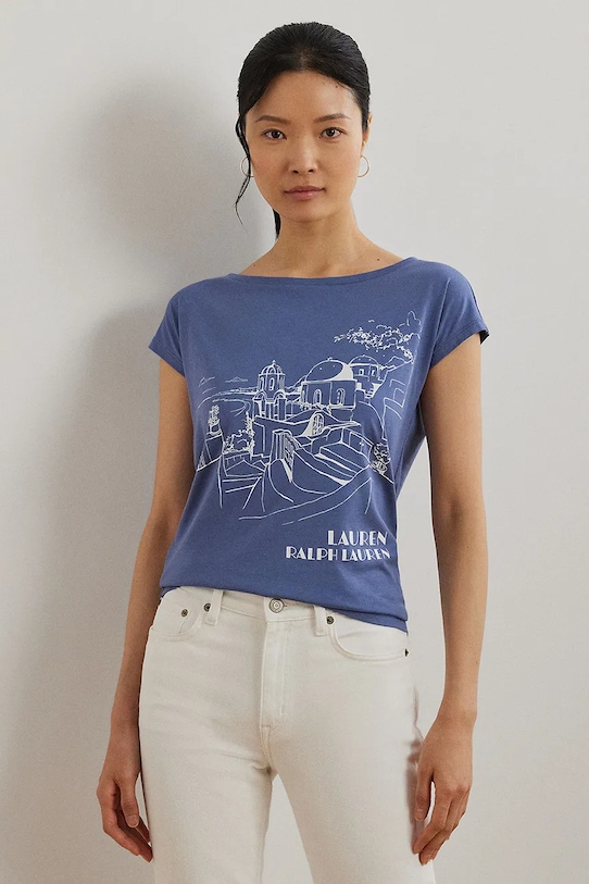 

Футболка Lauren Ralph Lauren, синий