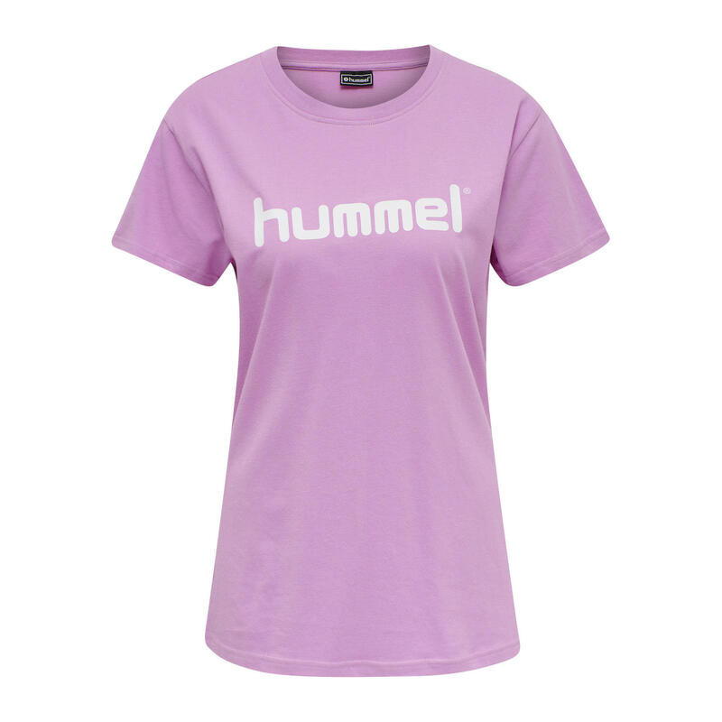

Женская футболка с логотипом Hmlgo для мультиспорта HUMMEL, цвет rosa