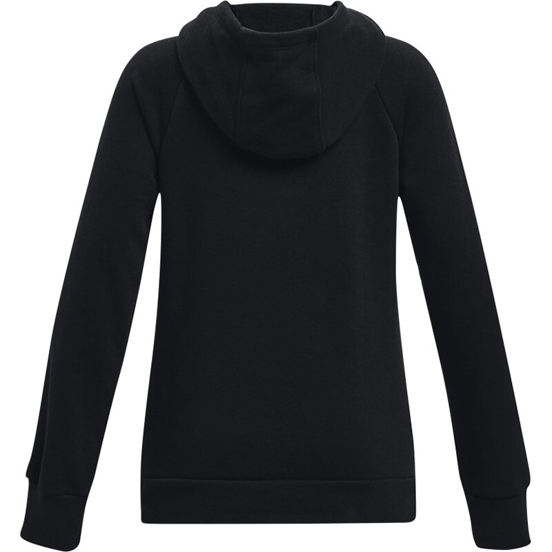 Толстовка с капюшоном Rival Fleece BL Hoodie Under Armour, черный — фото 2