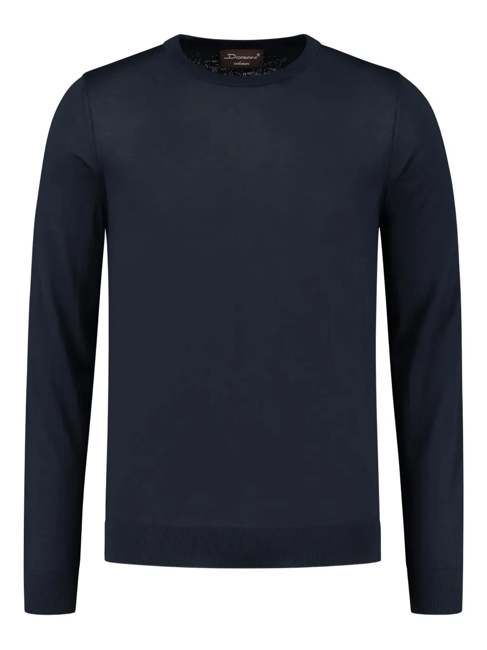 

Свитер с круглым вырезом Doriani Cashmere, синий