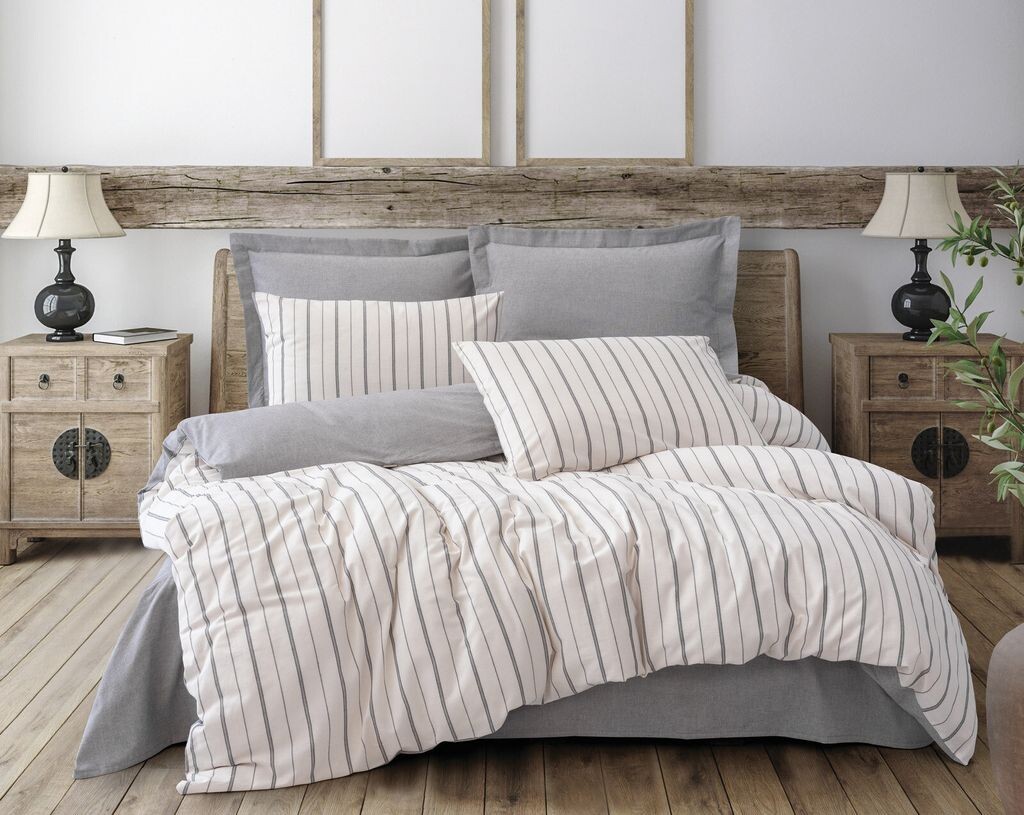 

L'Essentiel Linge de Maison, Unus - Серый, Комплект пододеяльников Super King Size (ЕС) (IT), Серый, 50 % ХЛОПОК / 50 % ПОЛИЭСТЕР, 260 x 220 см