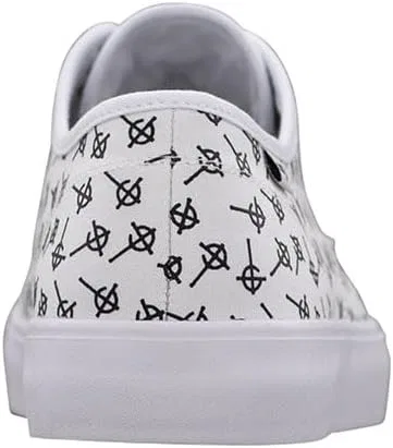 Мужские кроссовки Lugz Joints Ghost, White Black Ghost Dad — фото 4