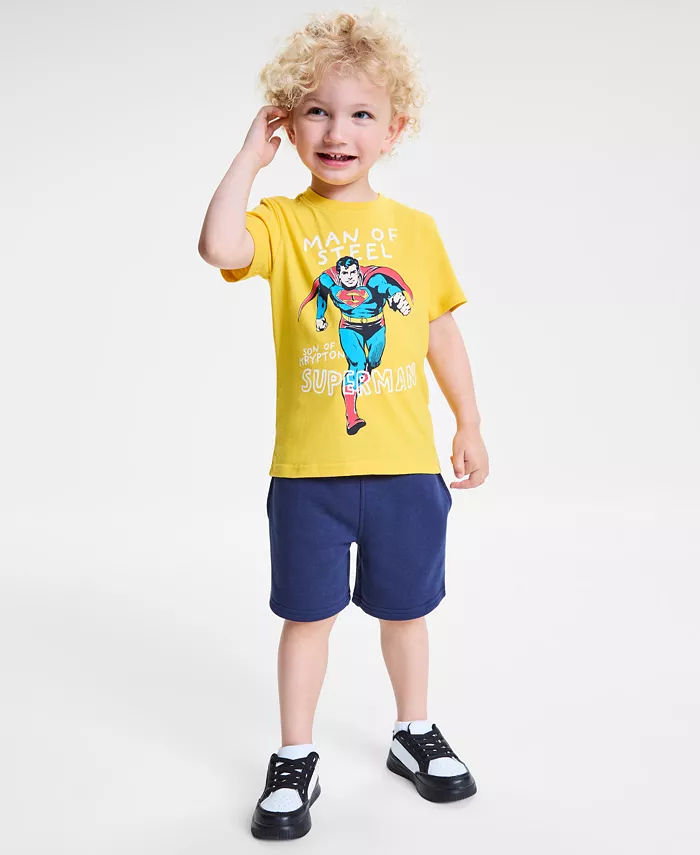 

Футболка Superman для мальчиков 2T-4T Epic Threads, желтый