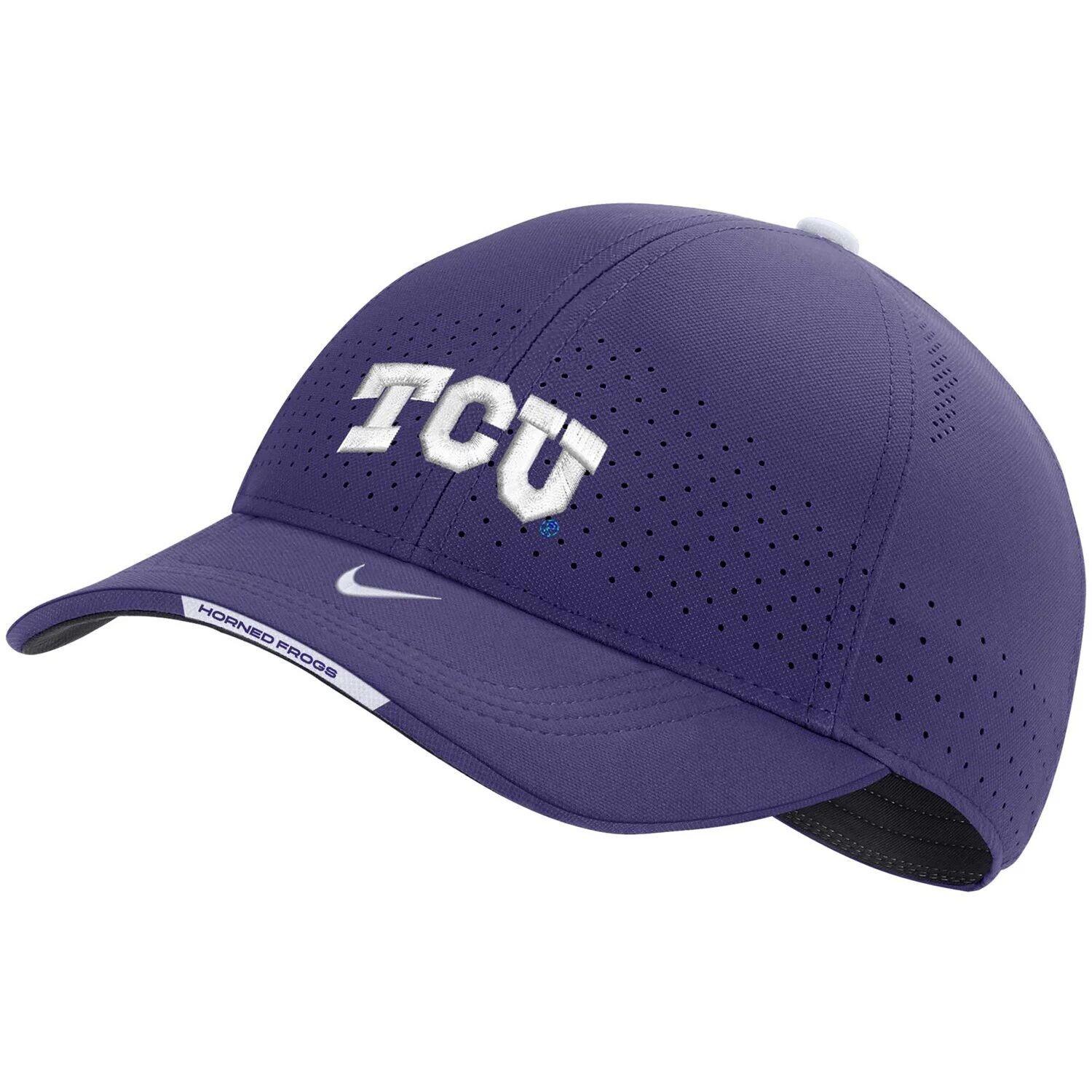 

Мужская регулируемая кепка Nike Purple TCU Horned Frogs 2023 Sideline Legacy91 Performance