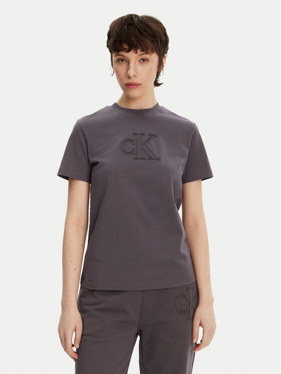 

Футболка обычного кроя J20J225256 Calvin Klein Jeans, серый