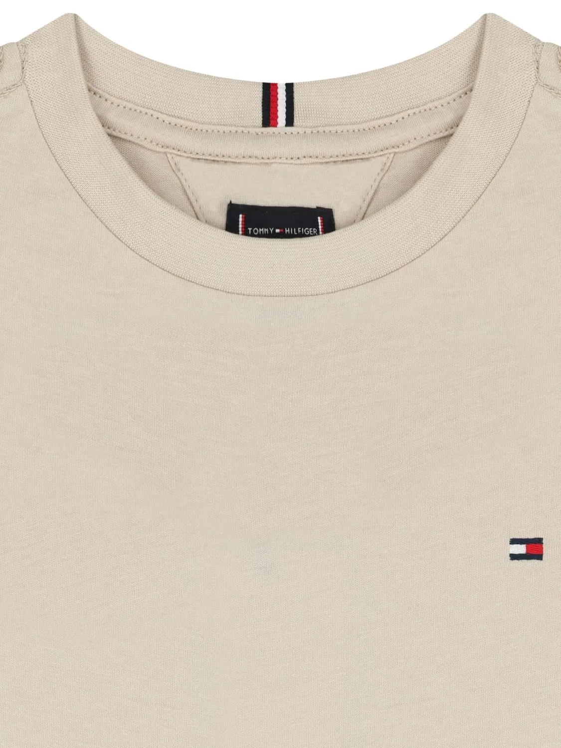 Футболка с вышитым логотипом Tommy Hilfiger Junior — фото 3