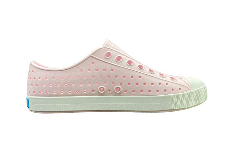 Jefferson Kids Сандалии детские светло-розовые/белые Native Shoes — фото 2