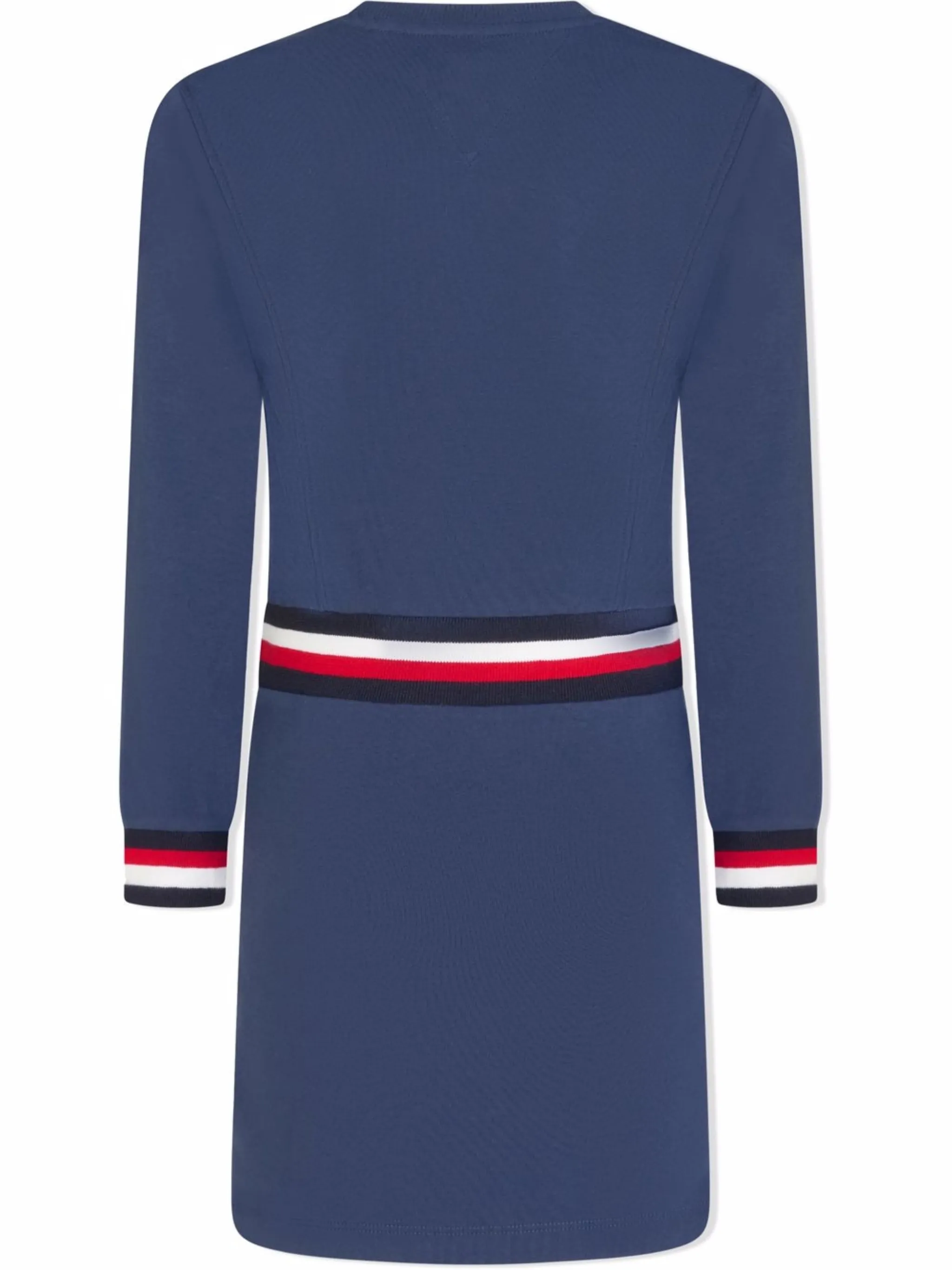 Платье-джемпер с контрастными полосками Tommy Hilfiger Junior, синий — фото 2