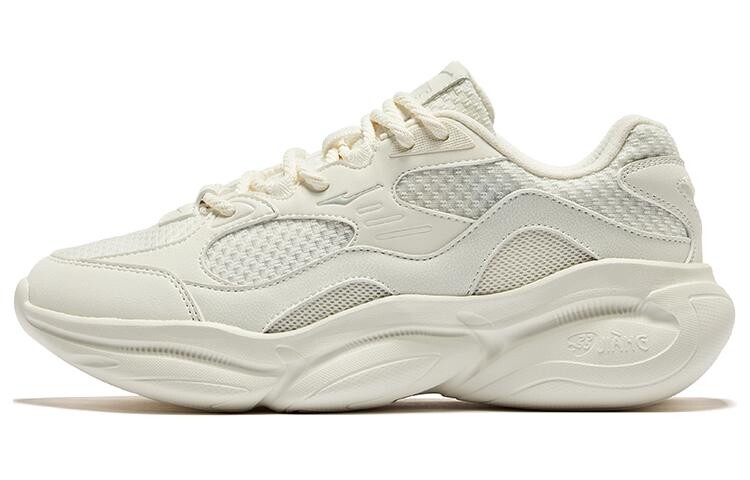 

Кроссовки ERKE Brocade Chunky Sneakers Women's Low-top White, белый