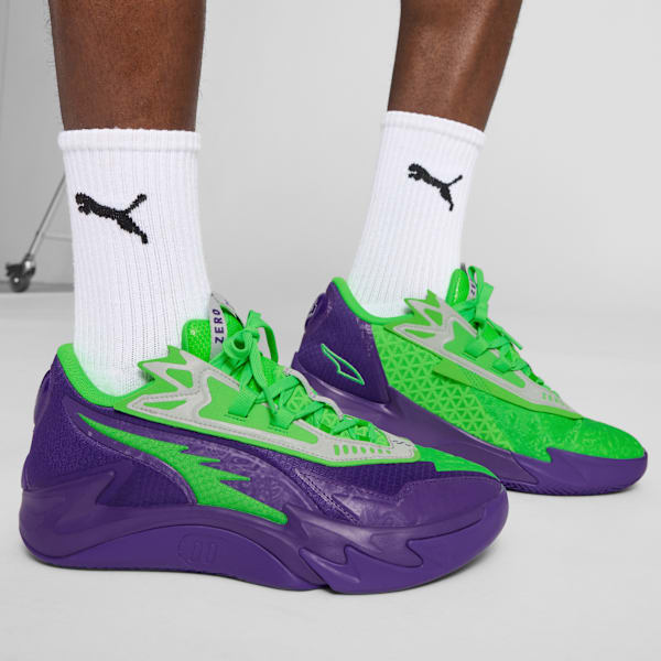 Мужские баскетбольные кроссовки Scoot Zeros Ii Nxtpro Hoops Puma, фиолетовый — фото 2