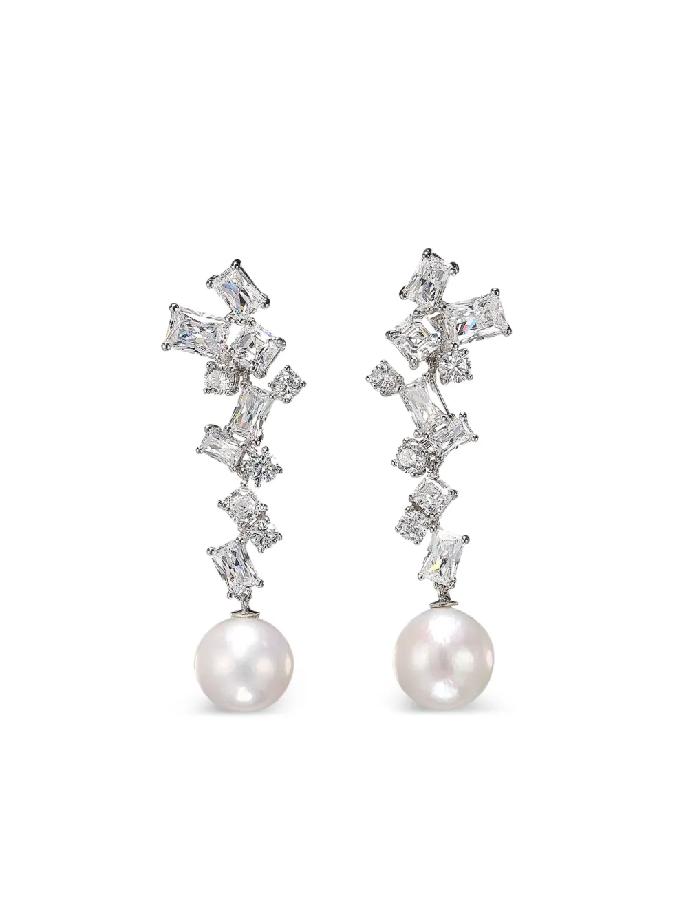 

Серьги Pearl Shatter Vine с бриллиантами Anabela Chan