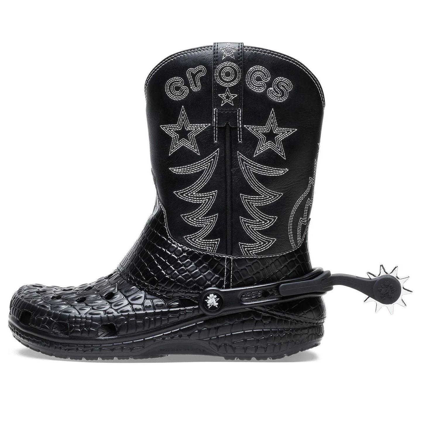 

Кроссовки Crocs Classic Cowboy Boot 'Black'