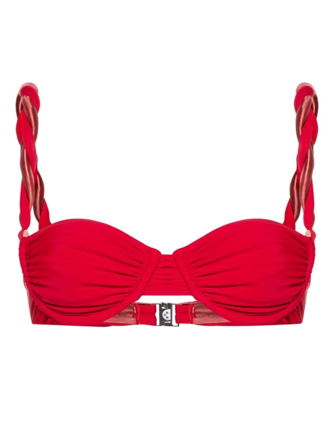 

Isa Boulder топ бикини Chunky Rope на косточках, красный