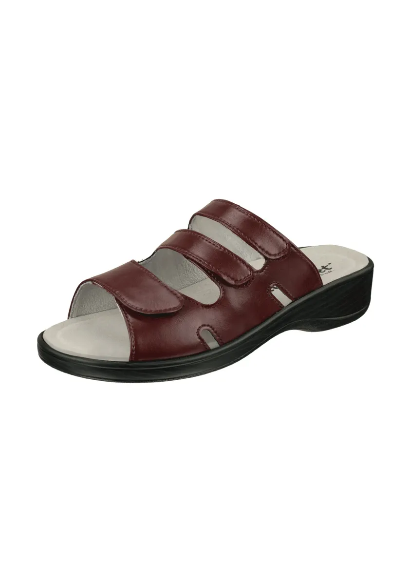 Мюли Natural Feet "Ines" с противоскользящими элементами, красный